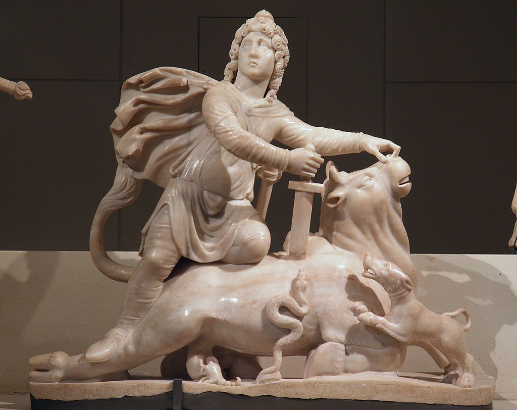 Mithras slaying the bull (from Sidon)
